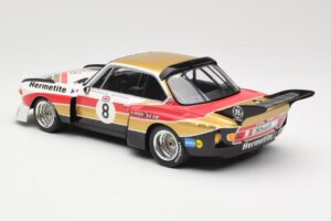 BMW 3.5 CSL E9 Hermetite #8 J. Fitzpatrick / T. Walkinshaw 1000 km Nurburgring 1976 Minichamps 1:18 155762608 Metall – Bild 5 von 6