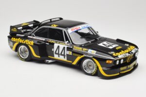 BMW 3.5 CSL E9 #44 A.S.P.M. Tanday Music J-C. Justice / J. Belin 24 Hours of Le Mans 1976 Minichamps 1:18 155762644 Metall – Bild 4 von 6