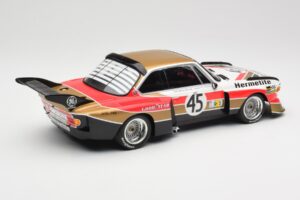 BMW 3.5 CSL E9 #45 Hermetite T. Walkinshaw / J. Fitzpatrick 24 Hours of Le Mans 1976 Minichamps 1:18 155762645 Metall – Bild 2 von 6
