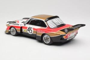 BMW 3.5 CSL E9 #45 Hermetite T. Walkinshaw / J. Fitzpatrick 24 Hours of Le Mans 1976 Minichamps 1:18 155762645 Metall – Bild 5 von 6