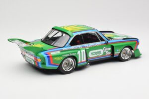 BMW 3.5 CSL E9 Schnitzer #10 D. Quester / R. Peterson 6 Hours Watkins Glen 1976 Minichamps 1:18 155762610 Metall – Bild 2 von 6