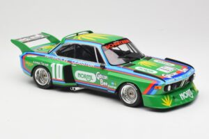BMW 3.5 CSL E9 Schnitzer #10 D. Quester / R. Peterson 6 Hours Watkins Glen 1976 Minichamps 1:18 155762610 Metall – Bild 4 von 6