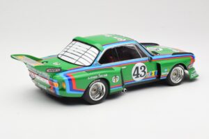 BMW 3.5 CSL E9 Schnitzer #43 D. Quester / A. Krebs 24 Hours of Le Mans 1976 Minichamps 1:18 155762643 Metall – Bild 2 von 6