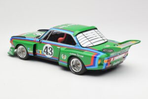 BMW 3.5 CSL E9 Schnitzer #43 D. Quester / A. Krebs 24 Hours of Le Mans 1976 Minichamps 1:18 155762643 Metall – Bild 5 von 6