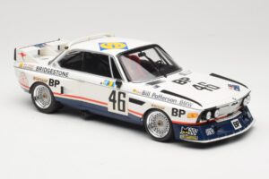 BMW 3.5 CSL E9 #46 Team Brock P. Brock / F. Muir / J. Aubriet 24 Hours of Le Mans 1976 Minichamps 1:18 153762646 Metall – Bild 4 von 6