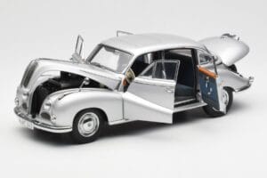 BMW 502 2.6 Luxus Super Silber AUTOart 1:18 70593 Metall – Bild 2 von 8