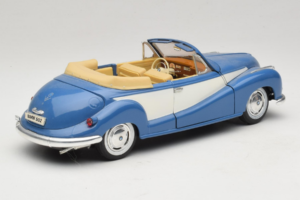 BMW 502 Cabriolet Blau Tchibo 1:18 45396 Metall – Bild 3 von 8