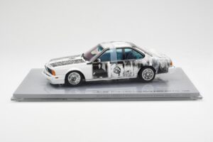 BMW 635 CSi E24 Art Car Robert Rauschenberg AUTOart 1:18 80430150924 Metall – Bild 3 von 8