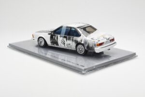 BMW 635 CSi E24 Art Car Robert Rauschenberg AUTOart 1:18 80430150924 Metall – Bild 5 von 8
