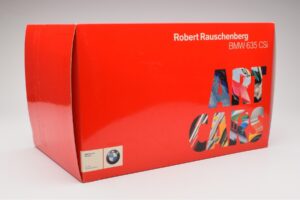 BMW 635 CSi E24 Art Car Robert Rauschenberg AUTOart 1:18 80430150924 Metall – Bild 8 von 8