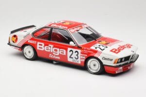 BMW 635 CSi E24 Belga Juma Racing M. Winkelhock / T. Regout 24 Hours of Spa 1985 Minichamps 1:18 155852523 Metall – Bild 4 von 6