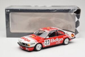 BMW 635 CSi E24 Belga Juma Racing M. Winkelhock / T. Regout 24 Hours of Spa 1985 Minichamps 1:18 155852523 Metall – Bild 6 von 6