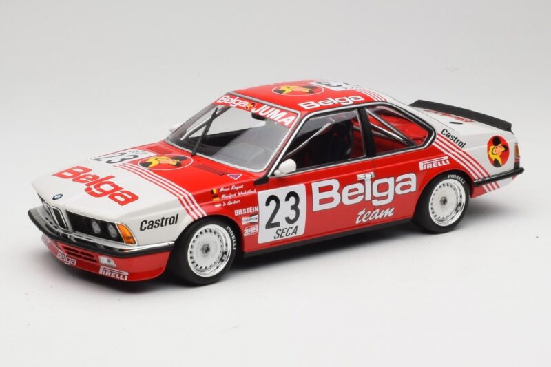 BMW 635 CSi E24 Belga Juma Racing M. Winkelhock / T. Regout 24 Hours of Spa 1985 Minichamps 1:18 155852523 Metall