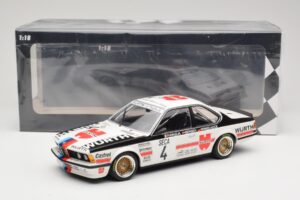 BMW 635 CSi E24 BMW Italia #4 R. Ravaglia / G. Berger 24 Hours of Spa 1984 Minichamps 1:18 155842504 Metall – Bild 6 von 6