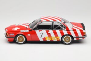 BMW 635 CSi E24 #7 BMW Italia G. Brancatelli / H. Kelleners Brno Grand Prix 1984 Minichamps 1:18 155842507 Metall – Bild 3 von 6