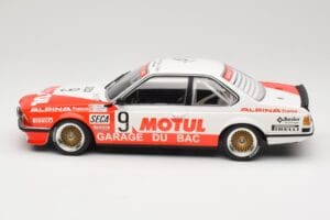 BMW 635 CSi E24 #9 Hollinger / P. Giroix Garage du Bac 24 Hours of Spa 1984 Minichamps 1:18 155842509 Metall – Bild 3 von 6