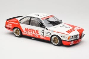 BMW 635 CSi E24 #9 Hollinger / P. Giroix Garage du Bac 24 Hours of Spa 1984 Minichamps 1:18 155842509 Metall – Bild 4 von 6