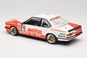 BMW 635 CSi E24 #9 Hollinger / P. Giroix Garage du Bac 24 Hours of Spa 1984 Minichamps 1:18 155842509 Metall – Bild 5 von 6