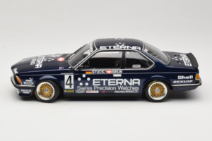 BMW 635 CSi E24 Schnitzer Eterna #4 H. Stuck / W. Brun 3rd Place Brno Grand Prix ETCC 1983 Minichamps 1:18 155832504 Metall – Bild 3 von 6