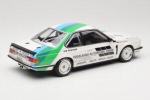 BMW 635 CSi E24 Vogelsang Automobile H. Grohs Winner Bergischer Löwe Zolder 1984 Minichamps 1:18 155842511 Metall – Bild 2 von 6