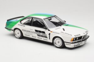 BMW 635 CSi E24 Vogelsang Automobile H. Grohs Winner Bergischer Löwe Zolder 1984 Minichamps 1:18 155842511 Metall – Bild 4 von 6