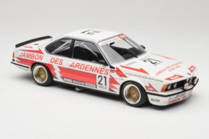 BMW 635CSi E24 Team Brun Motorsport #21 H. Grohs / T. Boutsen Spa 24 Hours 1985 Minichamps 1:18 155852521 Metall – Bild 4 von 6