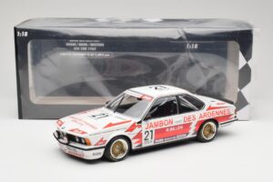 BMW 635CSi E24 Team Brun Motorsport #21 H. Grohs / T. Boutsen Spa 24 Hours 1985 Minichamps 1:18 155852521 Metall – Bild 6 von 6