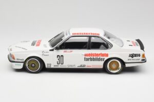 BMW 635CSi E24 Team Schnitzer Eterna #30 S. Bellof / S. Danner ETCC 1984 Minichamps 1:18 155832530 Metall – Bild 3 von 6