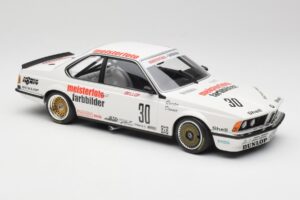 BMW 635CSi E24 Team Schnitzer Eterna #30 S. Bellof / S. Danner ETCC 1984 Minichamps 1:18 155832530 Metall – Bild 4 von 6