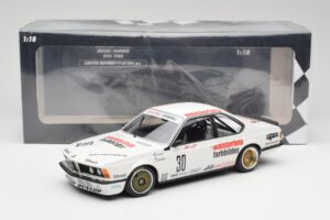 BMW 635CSi E24 Team Schnitzer Eterna #30 S. Bellof / S. Danner ETCC 1984 Minichamps 1:18 155832530 Metall – Bild 6 von 6