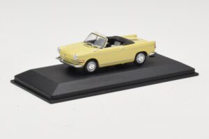 BMW 700 Cabriolet Gelb Minichamps 1:43 BMW002 Metall – Bild 2 von 4