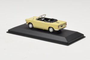 BMW 700 Cabriolet Gelb Minichamps 1:43 BMW002 Metall – Bild 3 von 4