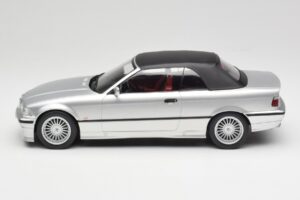 BMW Alpina B3 E36 3.2 Cabriolet Arctic Silver MCG 1:18 MCG18322 Metall – Bild 4 von 8