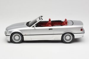 BMW Alpina B3 E36 3.2 Cabriolet Arctic Silver MCG 1:18 MCG18322 Metall – Bild 5 von 8