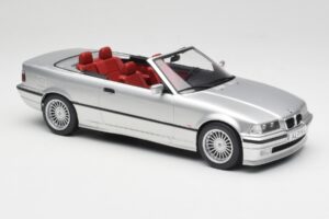 BMW Alpina B3 E36 3.2 Cabriolet Arctic Silver MCG 1:18 MCG18322 Metall – Bild 6 von 8
