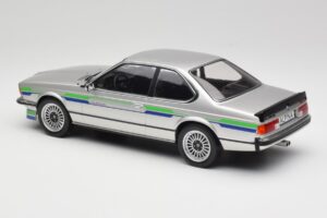 BMW Alpina B7 Turbo E24 Polaris Silver MCG 1:18 MCG18234 Metall – Bild 5 von 6