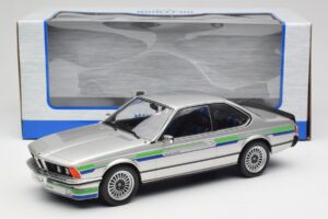 BMW Alpina B7 Turbo E24 Polaris Silver MCG 1:18 MCG18234 Metall – Bild 6 von 6
