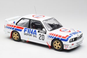 BMW E30 M3 #20 M. Duez / A. Lopes 1000 Lakes Rally 1989 IXO 1:18 18RMC132 Metall – Bild 4 von 6