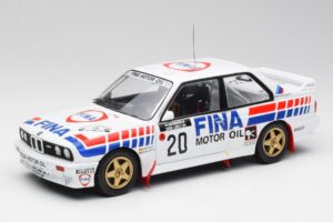 BMW E30 M3 #20 M. Duez / A. Lopes 1000 Lakes Rally 1989 IXO 1:18 18RMC132 Metall