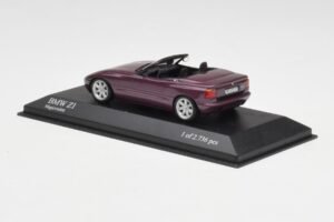 BMW Z1 E30 Lila Metallic Minichamps 1:43 400020101 Metall – Bild 3 von 5
