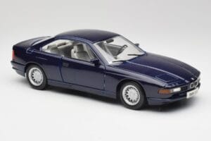 BMW E31 850i Mauritius Blau Maisto 1:18 438813100299 Metall – Bild 6 von 8