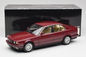 BMW 535i E34 Rot Minichamps 1:18 100024002 Metall – Bild 8 von 8