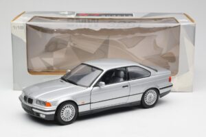 BMW 3 Series E36 Coupe Silber UT Models 1:18 180023321 Metall – Bild 8 von 8