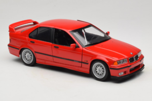 BMW 318is E36 Hellrot UT Models 1:18 180024302-R1 Metall – Bild 6 von 8