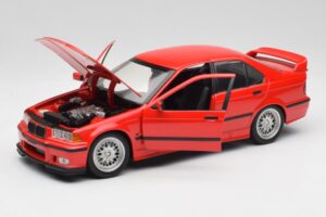 BMW 318is E36 Hellrot UT Models 1:18 180024302 Metall – Bild 2 von 8