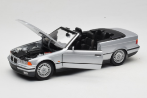 BMW 3 Series E36 Cabriolet Silber UT Models 1:18 BMW008 Metall – Bild 2 von 8