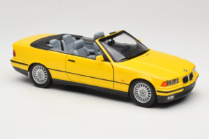 BMW 3 Series E36 Cabriolet Gelb UT Models 1:18 BMW007 Metall – Bild 6 von 8