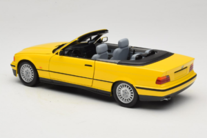 BMW 3 Series E36 Cabriolet Gelb UT Models 1:18 BMW007 Metall – Bild 7 von 8