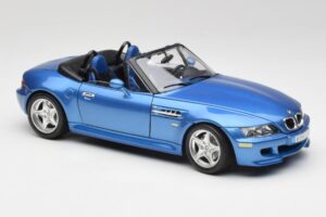 BMW Z3 E36 M Roadster Estoril Blue Bburago 1:18 3349-M1 Metall – Bild 6 von 8