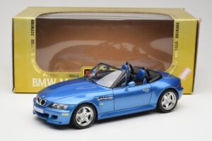 BMW Z3 E36 M Roadster Estoril Blue Bburago 1:18 3349-M1 Metall – Bild 8 von 8